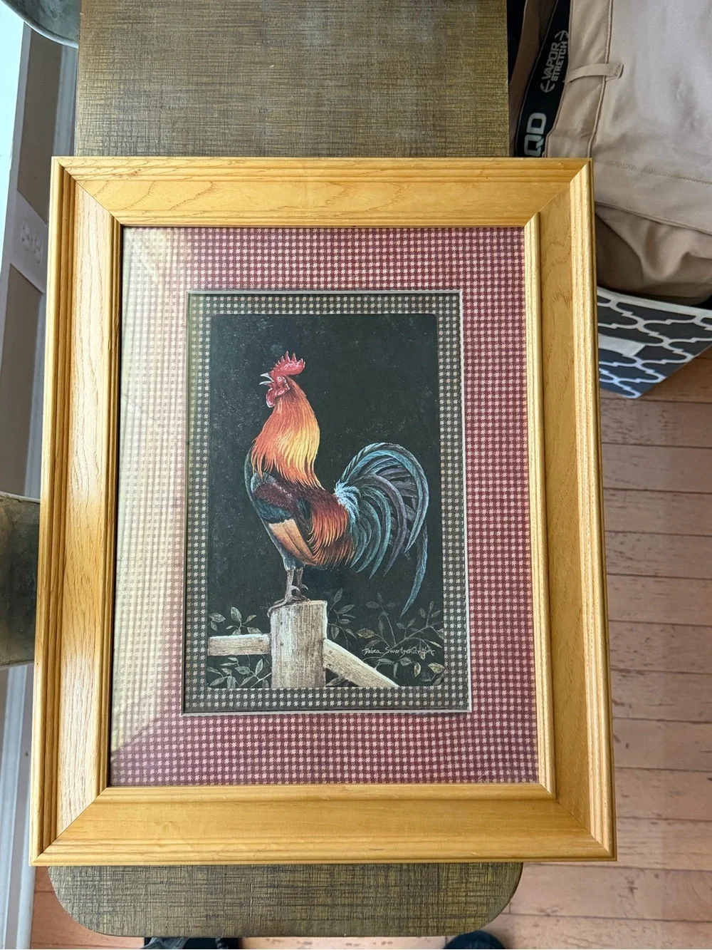 N/A colorful rooster